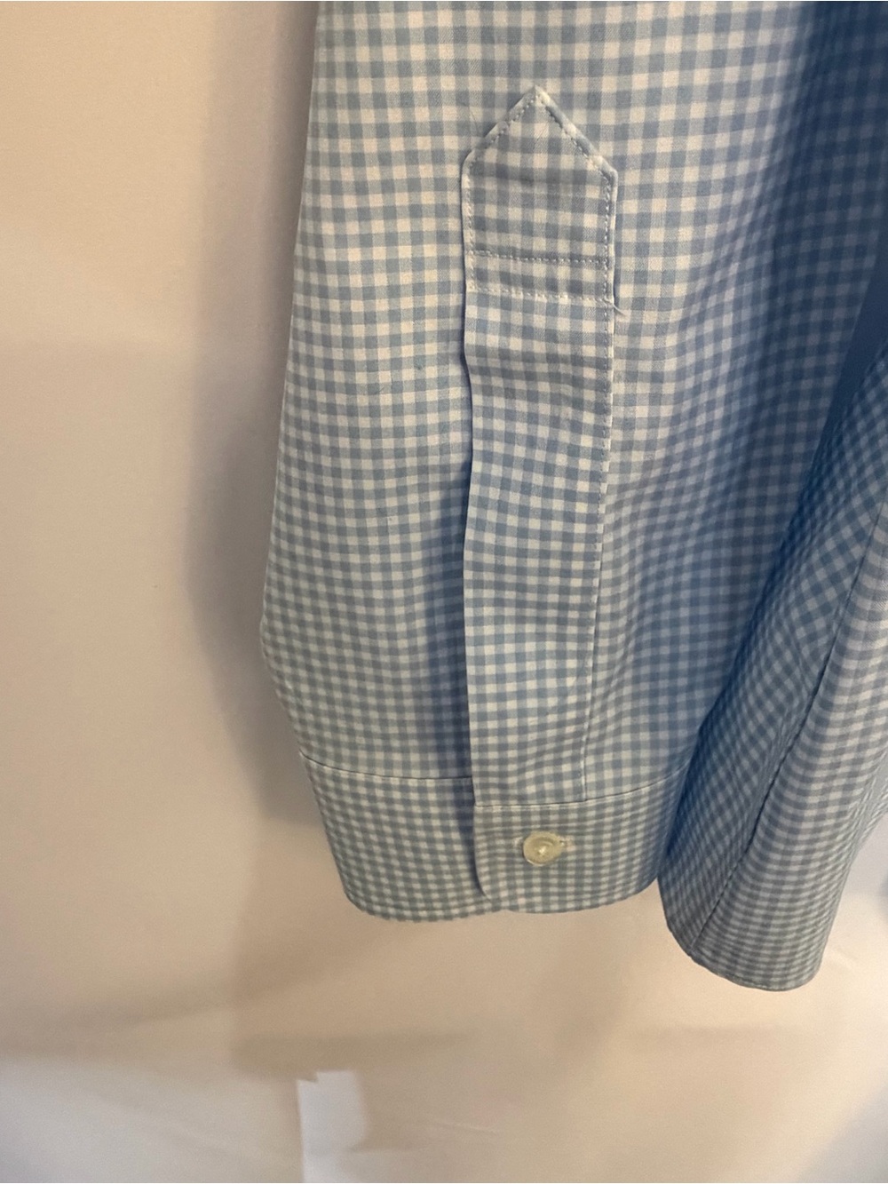 Brooks Brothers Regent Fit Blue Gingham Supima Cotton Dress Shirt 17-35 - Picture 10 of 12